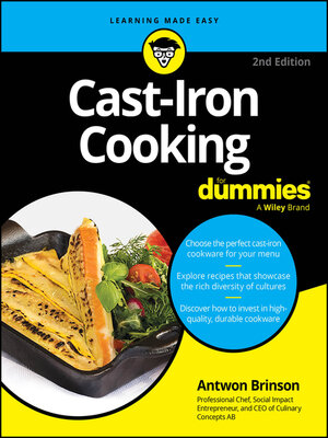 cover image of Cast-Iron Cooking For Dummies
